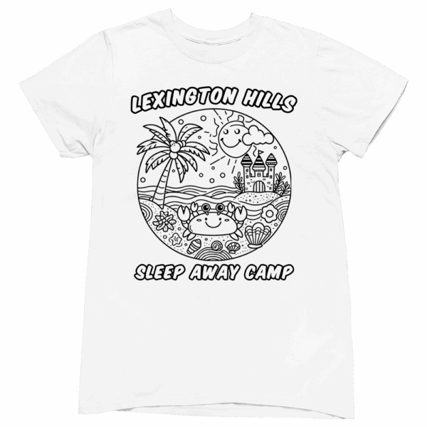 summer camp activity tee