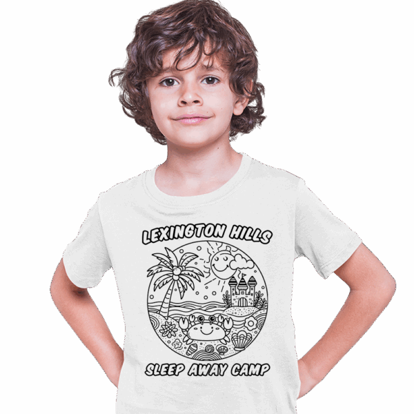summer camp activity tee