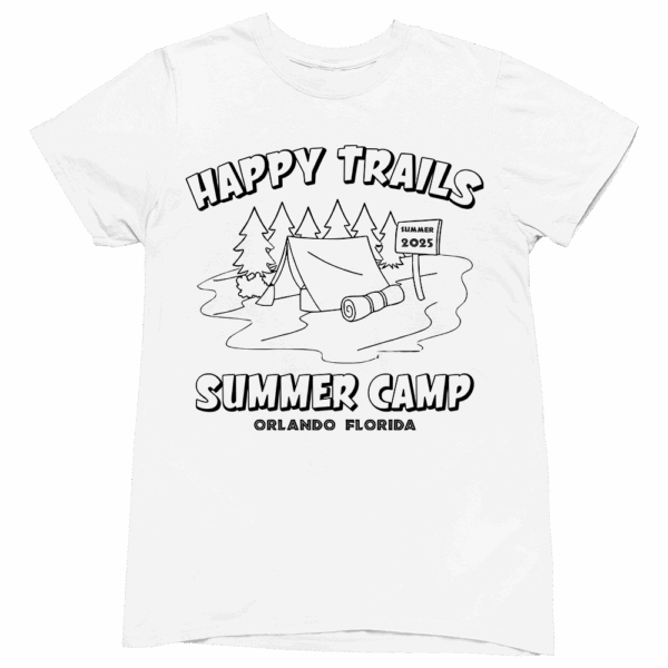 summer camp activity tee