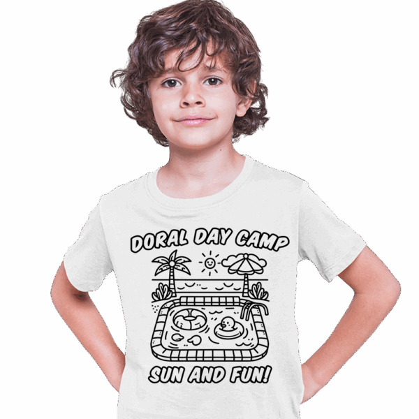 summer camp activity tee