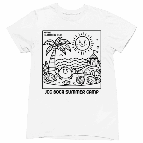 summer camp activity tee