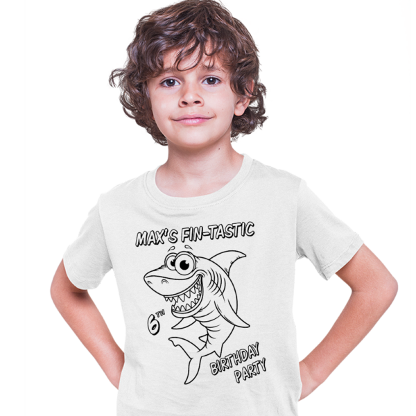 FINTASTIC COLORING T-SHIRT